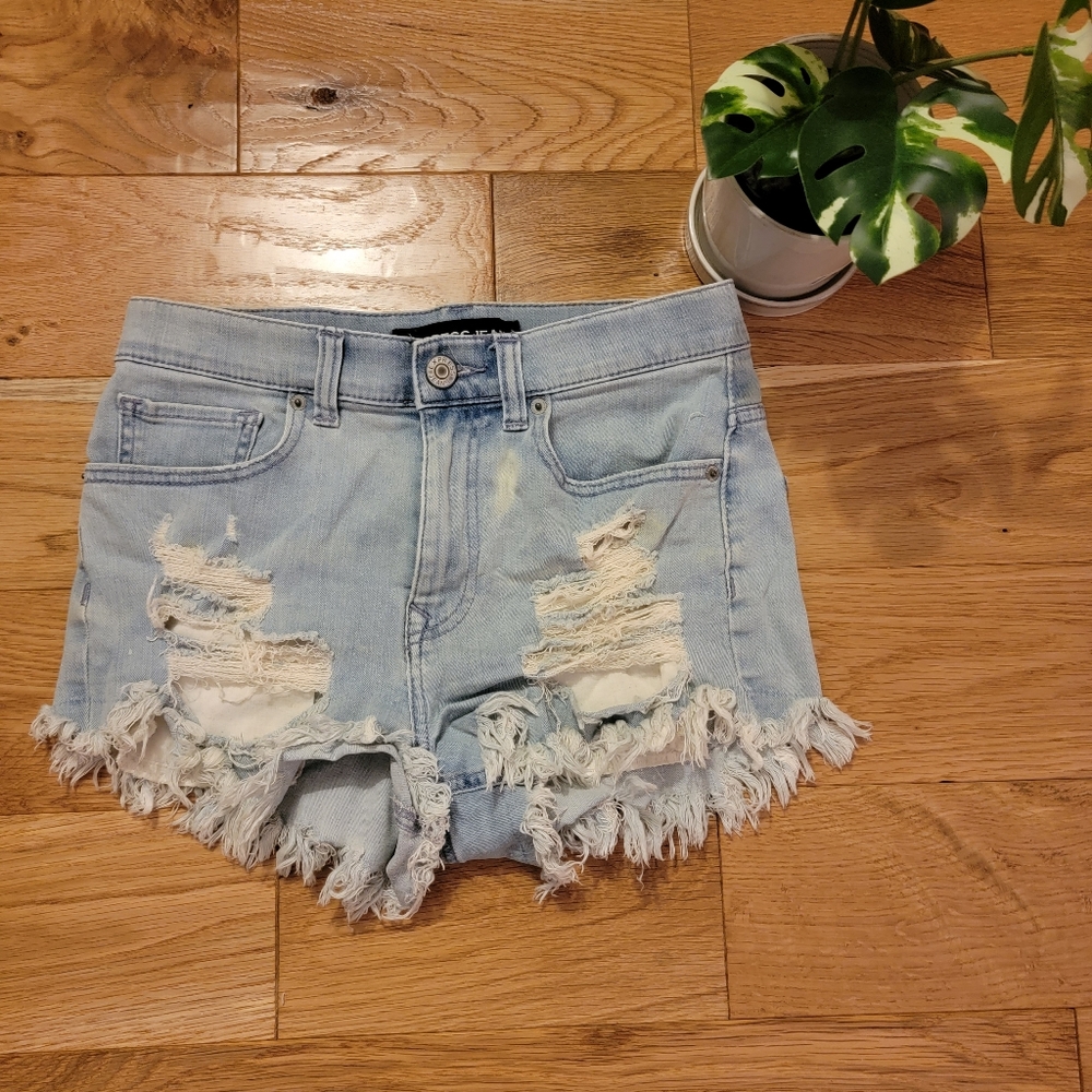 Express Distressed Jean shorts